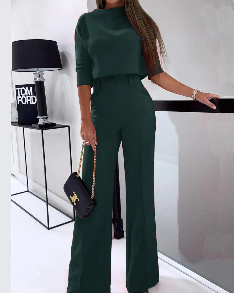 Tweedelige dames set – Minimalistisch, stijlvol en comfortabel voor elke gelegenheid