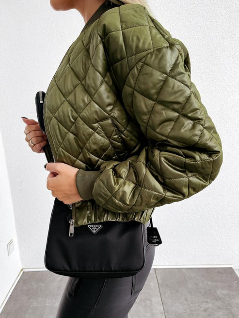 Iella bomberjack dames | Gewatteerd jack met moderne stijl en warme pasvorm