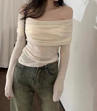Basia | Off-shoulder Trui