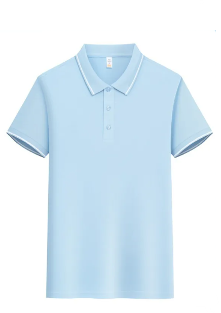 Heren Slim Fit Polo – Casual voor Dagelijks Gebruik, Met Knopen en Korte Mouwen