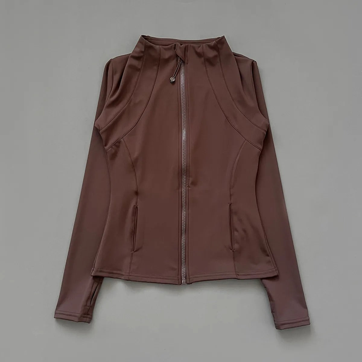 Romy Fitness Jacket Dames | Sportieve Jas met Sneldrogende Stof en Staande Kraag