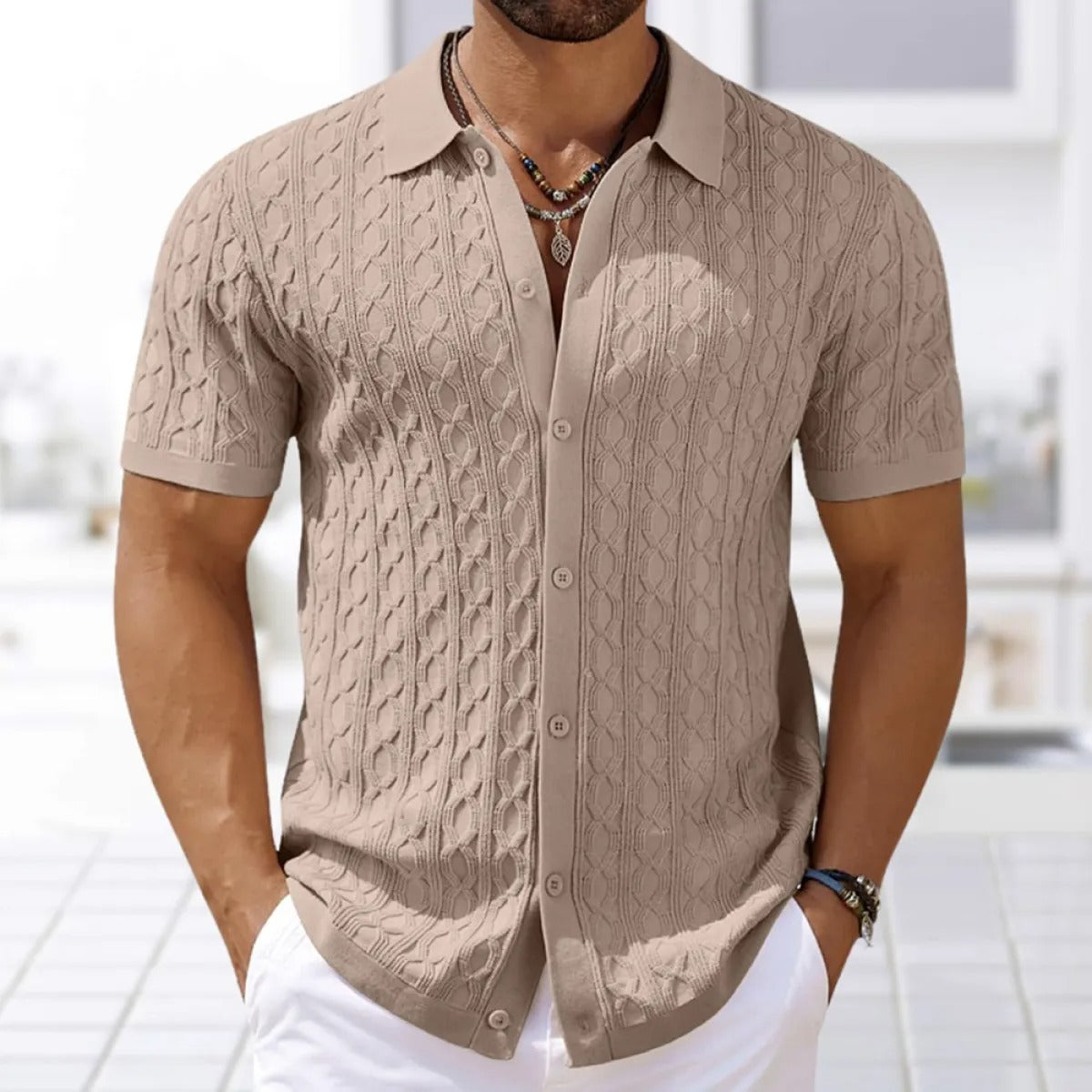Heren Slim Fit Polo – Casual voor Dagelijks Gebruik