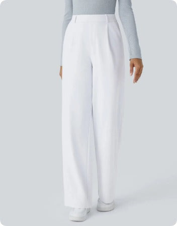 Hella Broek | Dames broek met hoge taille van zachte en elastische stof