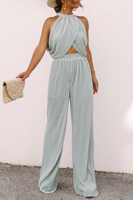 Imya - Mouwloze Twee Delige Halter Set