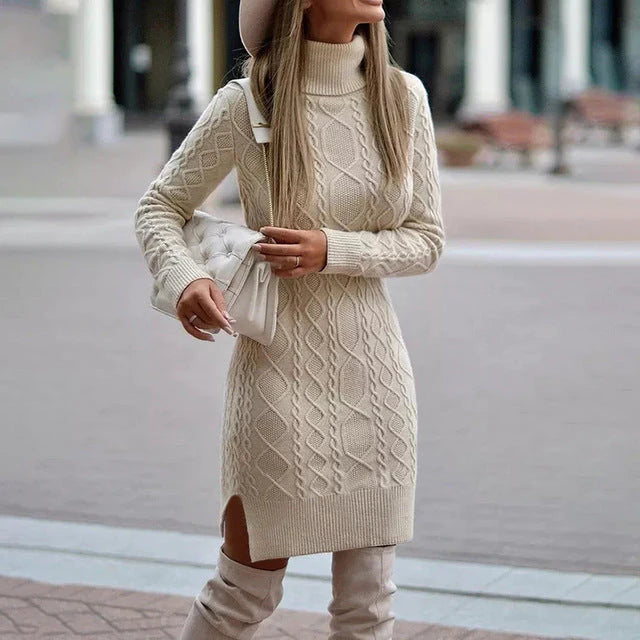 Inara - Elegante Gebreide Jurk