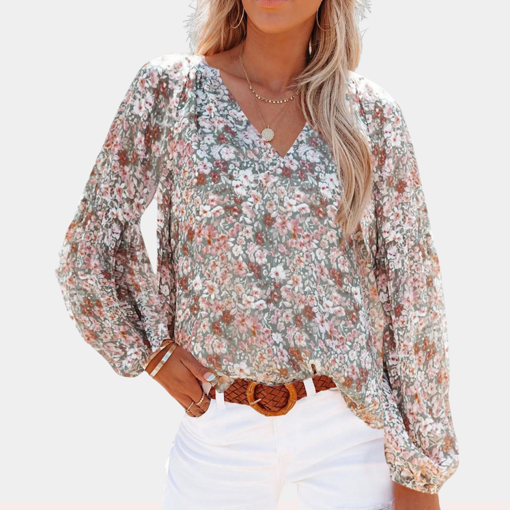 Jalaya - Damesblouse Met Lange Mouwen