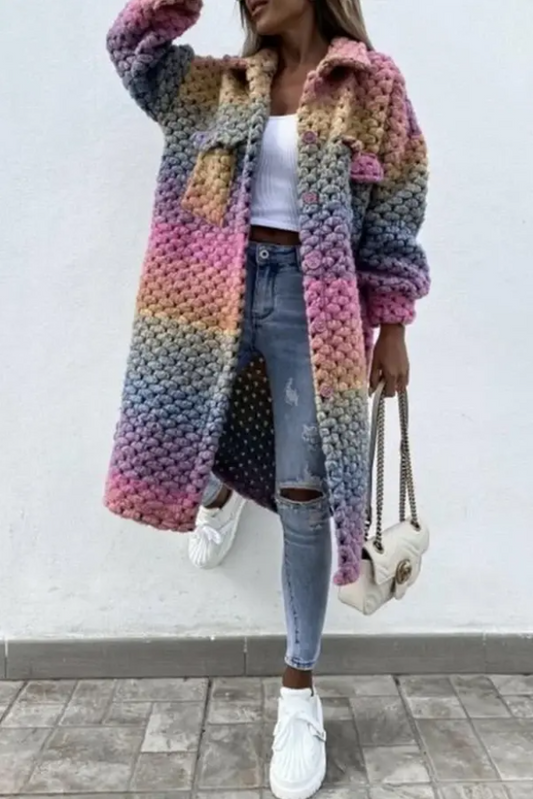 Jasmine - Gevlochten Regenbogenjas