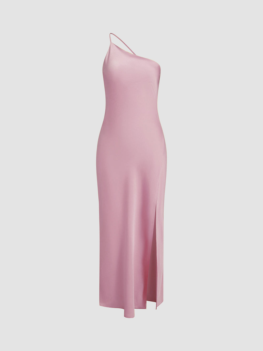 Julessa - Open Back Satin Split Lange Jurk