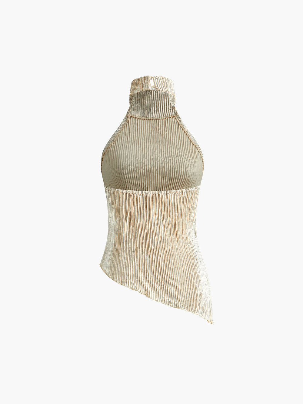 Juvina - Crop Top Met Wijd Uitlopende Broek