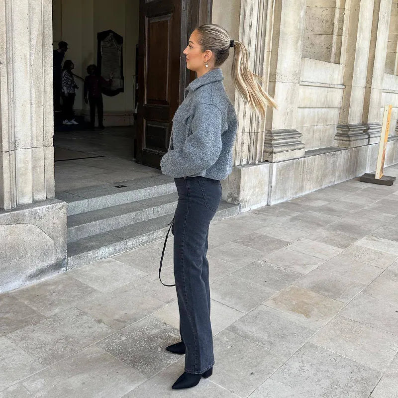 Kaela - Stijlvol Cropped Jasje