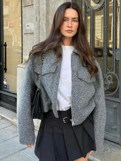 Kaela - Stijlvol Cropped Jasje