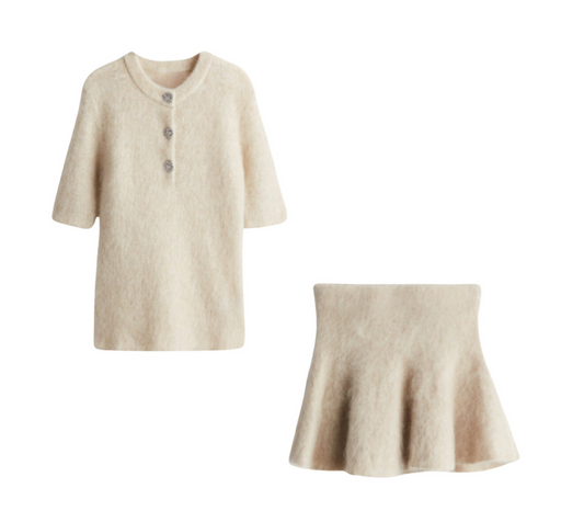 Kelly - Mohair Co-Ord Set