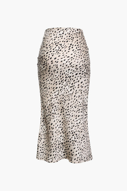 Keona - Luipaard Print Rok