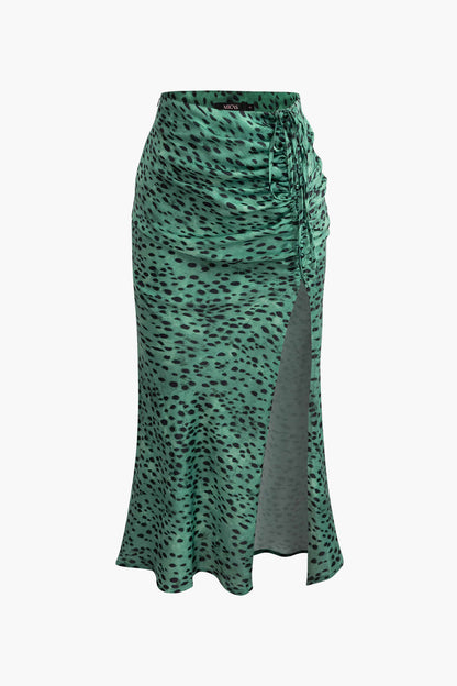 Keona - Luipaard Print Rok