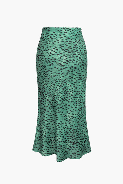 Keona - Luipaard Print Rok