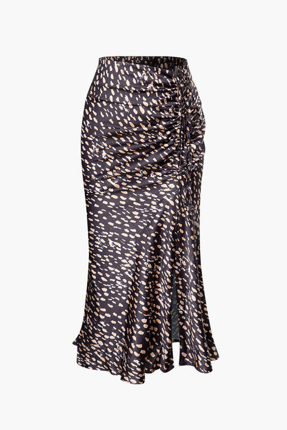 Keona - Luipaard Print Rok