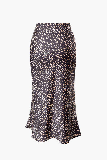 Keona - Luipaard Print Rok