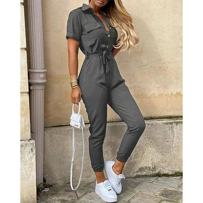 Lila - Moderne Hippe Jumpsuit