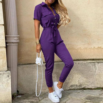 Lila - Moderne Hippe Jumpsuit
