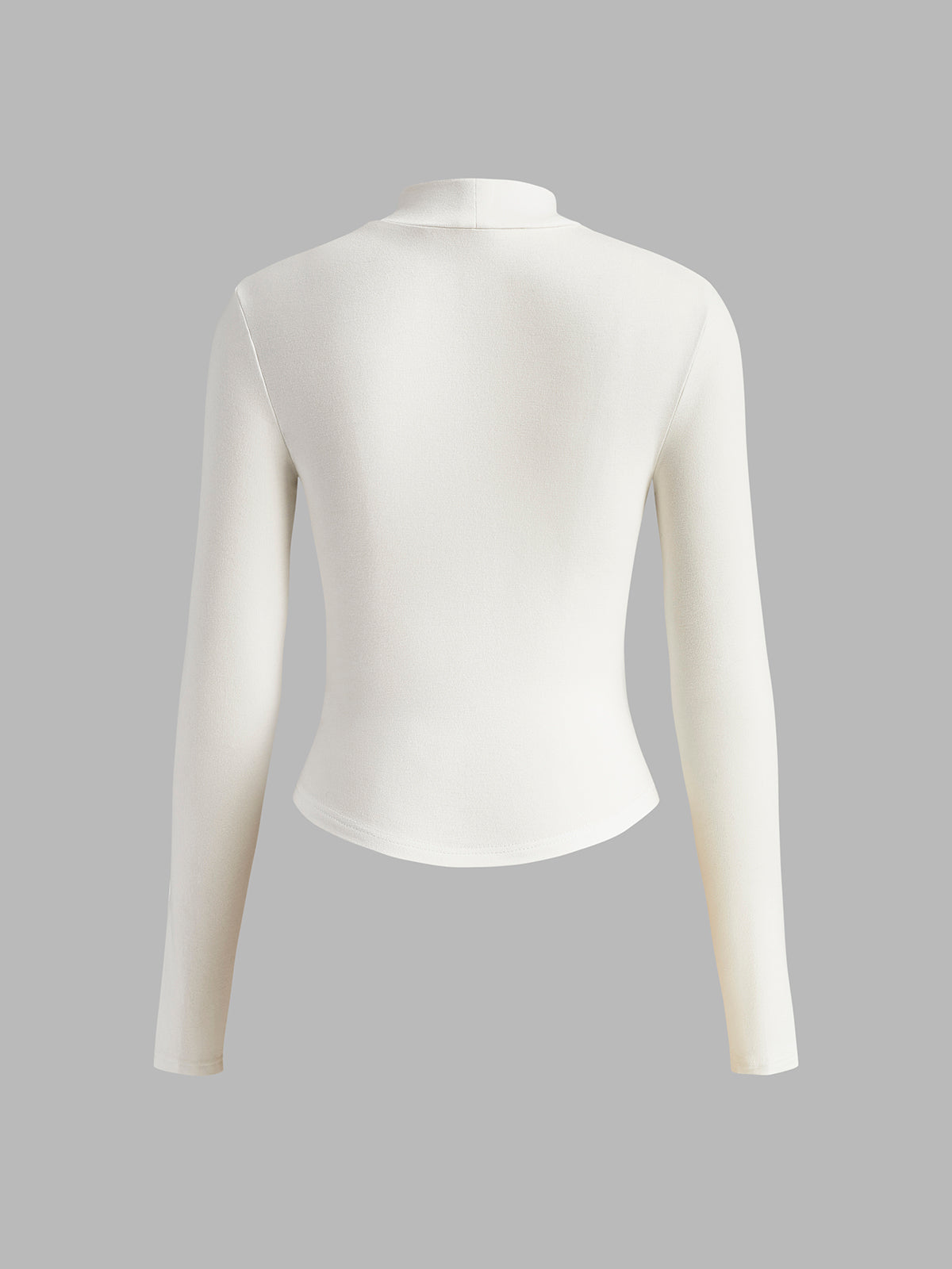 Lucy - Slim T-shirt met Nephals en Bies