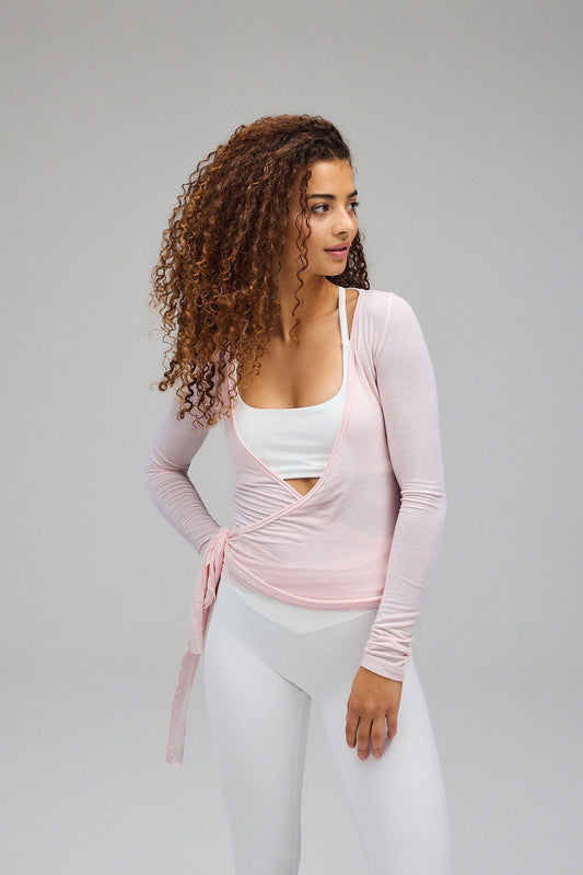 Wikkelblouse - Roze