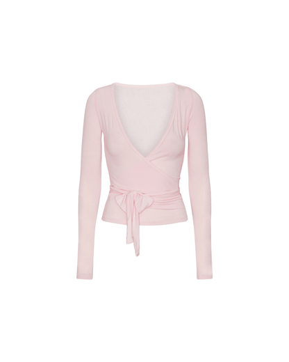 Wikkelblouse - Roze