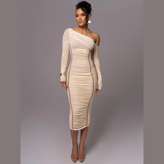 Mascha | Elegante Midi Jurk voor Dames
