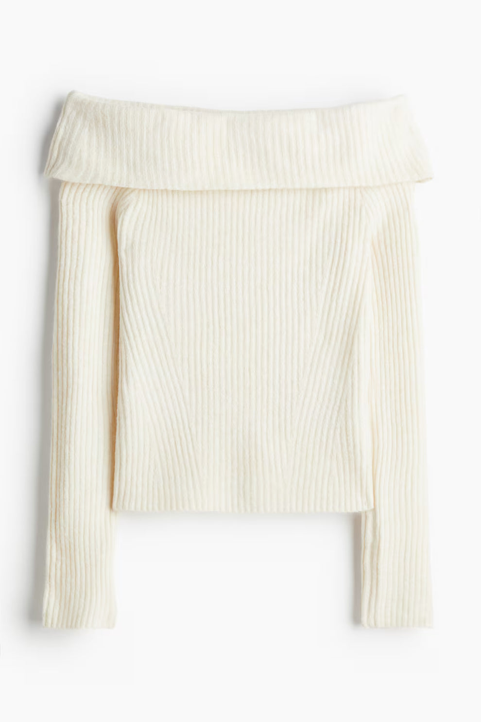 Marjorie - Off-shoulder breiwerk
