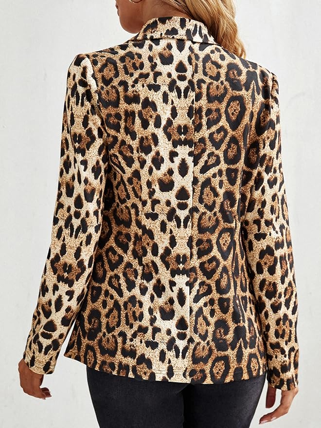 Merced - Luipaard blazer
