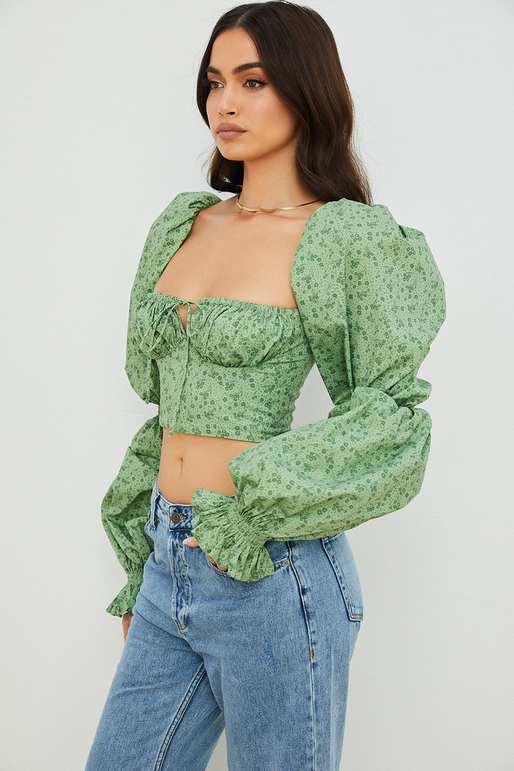 Lesley | Corset Crop Top voor Dames