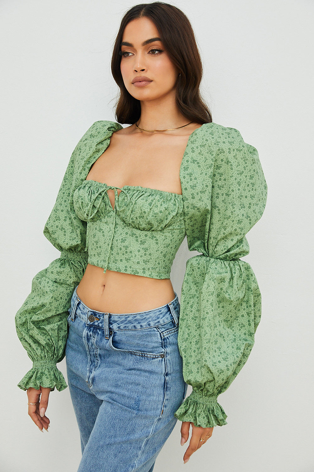 Lesley | Corset Crop Top voor Dames