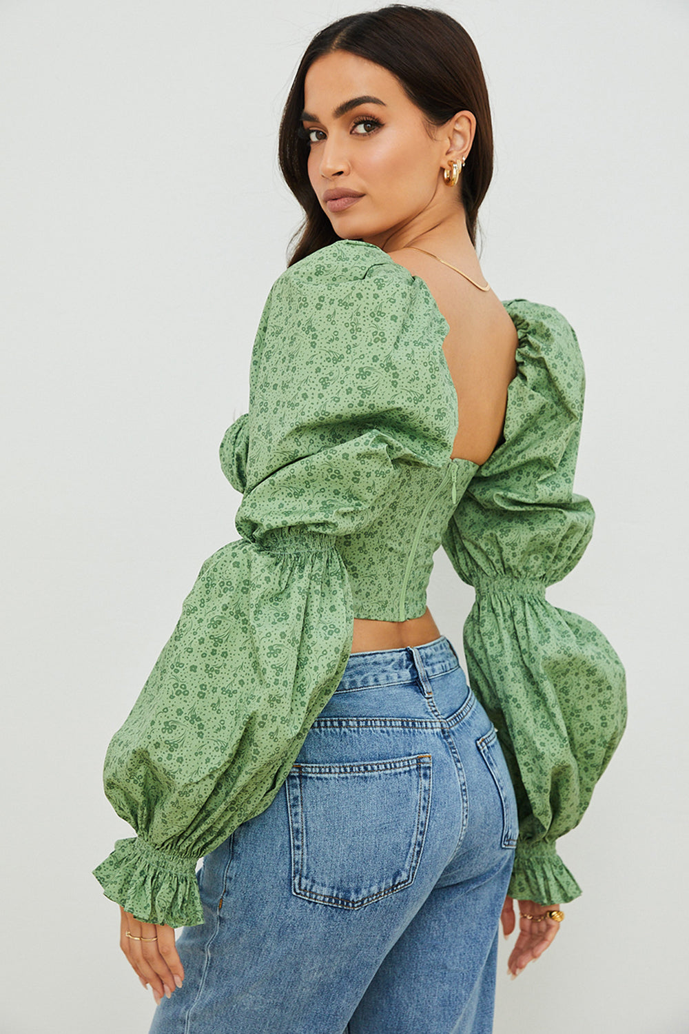 Lesley | Corset Crop Top voor Dames