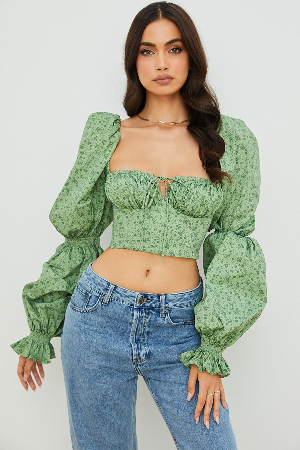 Lesley | Corset Crop Top voor Dames