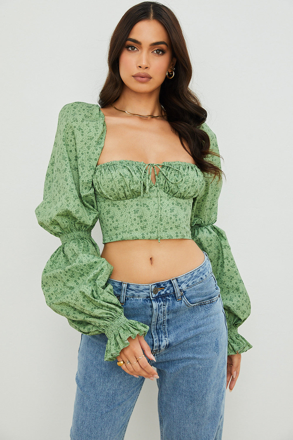Lesley | Corset Crop Top voor Dames