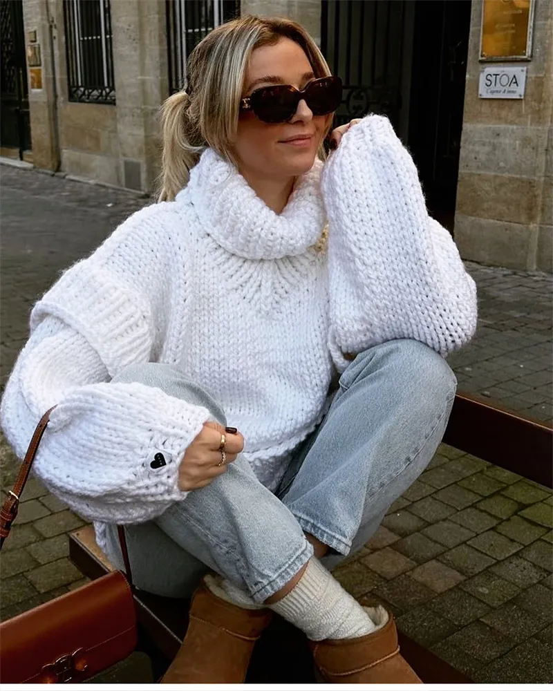Minerva | Dames oversized trui met relaxed fit in zes kleuren