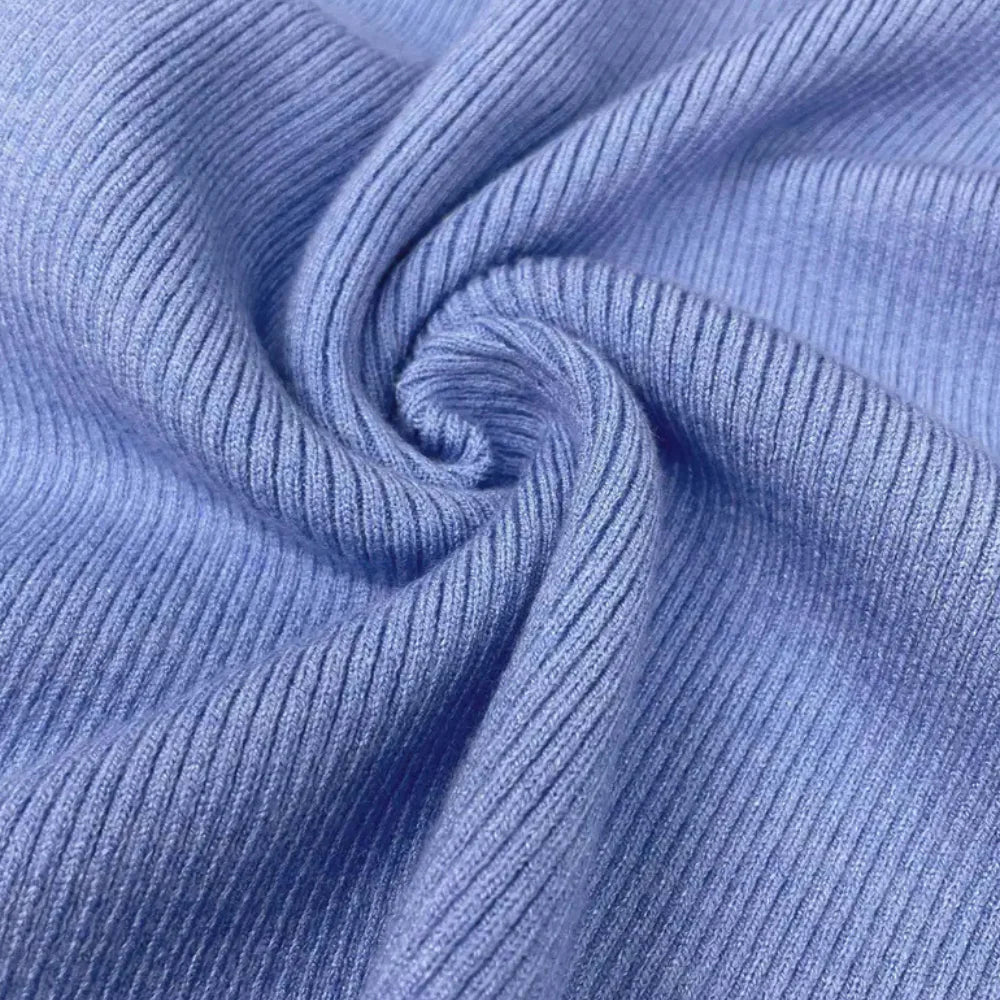 Modieuze blauwe trui voor dames