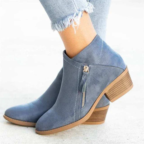 Modieuze suede laarzen