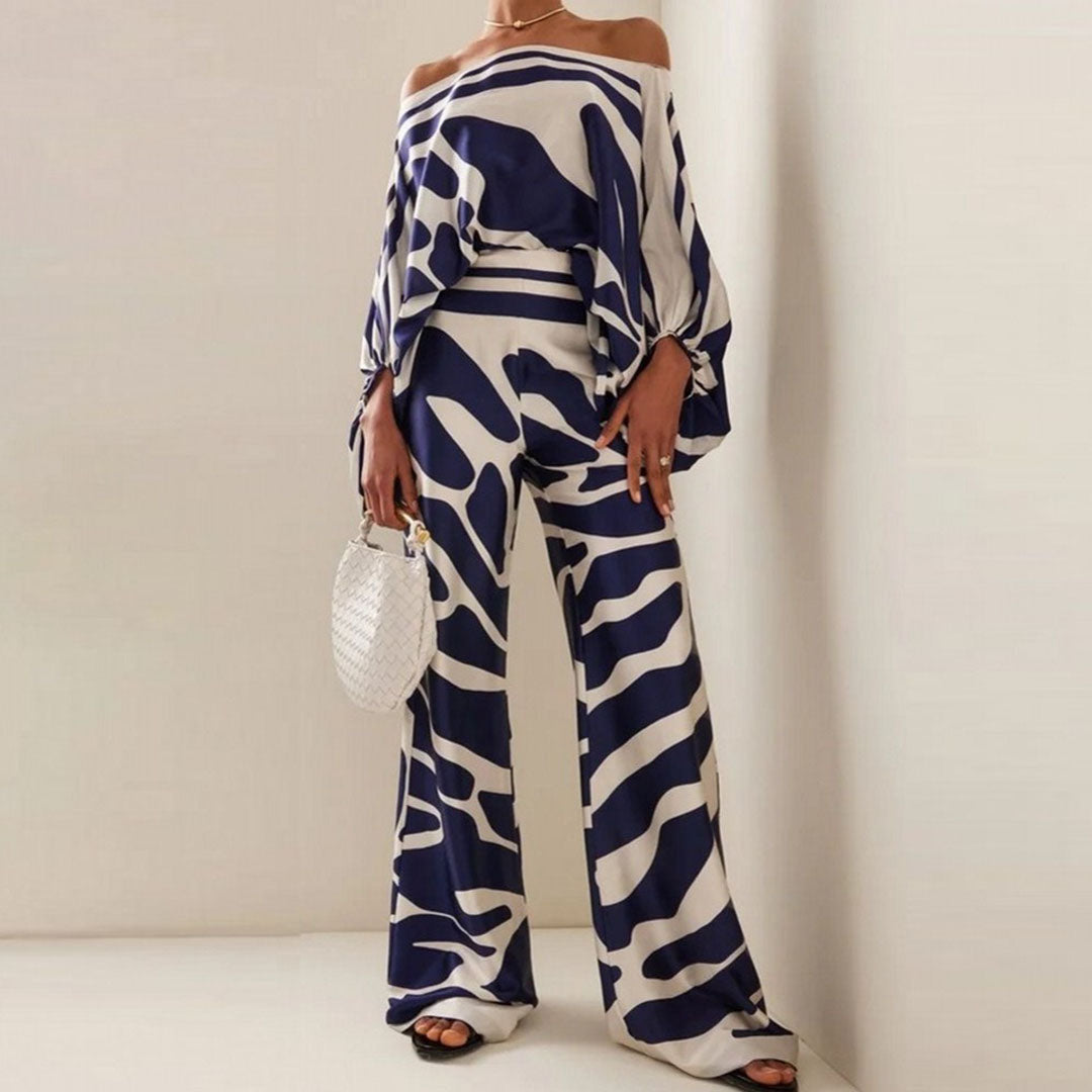 Muriel Satijnen Set | Dames tweedelige set met luxe uitstraling en comfortabele pasvorm