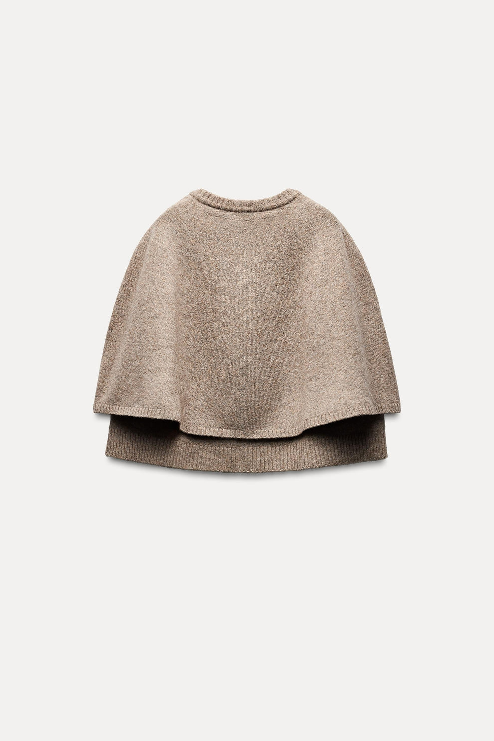 Oriana cape jas dames | Gebreide jas met korte mouwen en elegante pasvorm