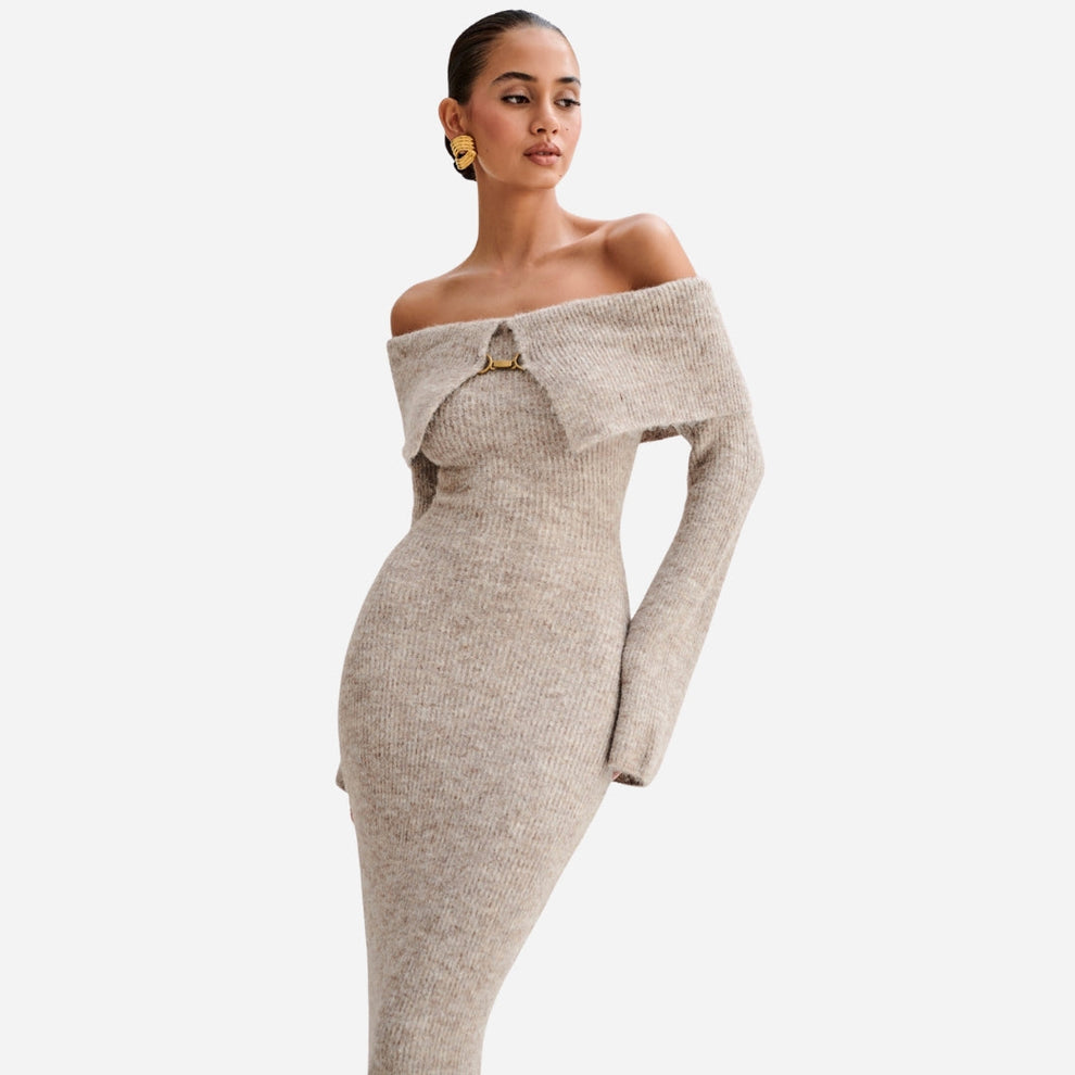 Patricia - Robe Midi Tricot