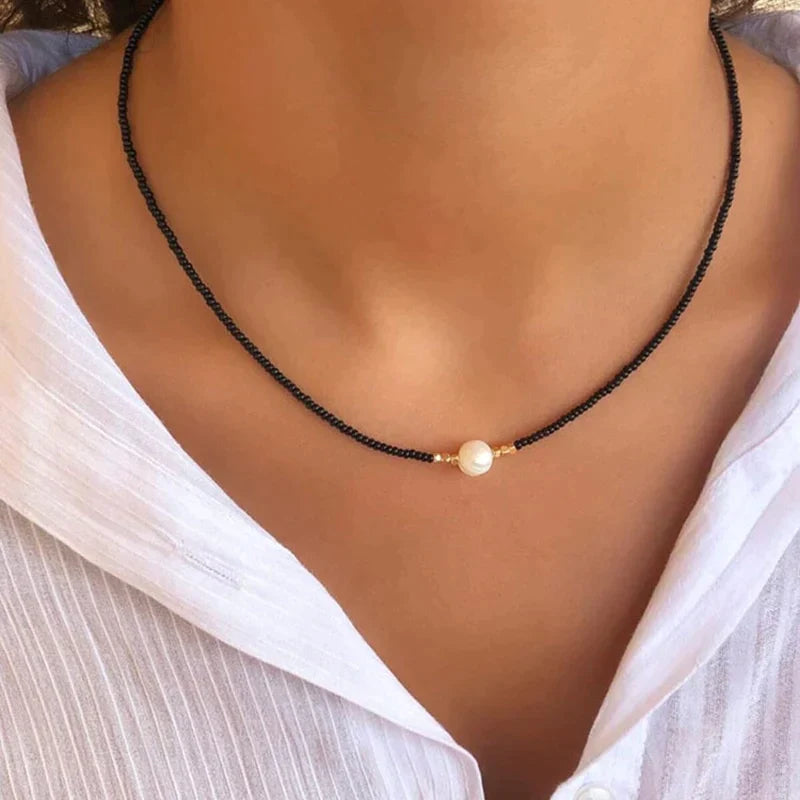 Anneke | Damesketting met zoetwaterparels – tijdloze elegantie en luxe uitstraling