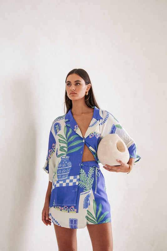 Portia - Zomerse Set Met Print