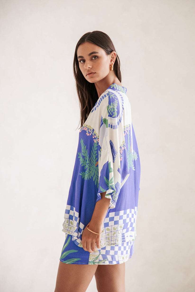 Portia - Zomerse Set Met Print