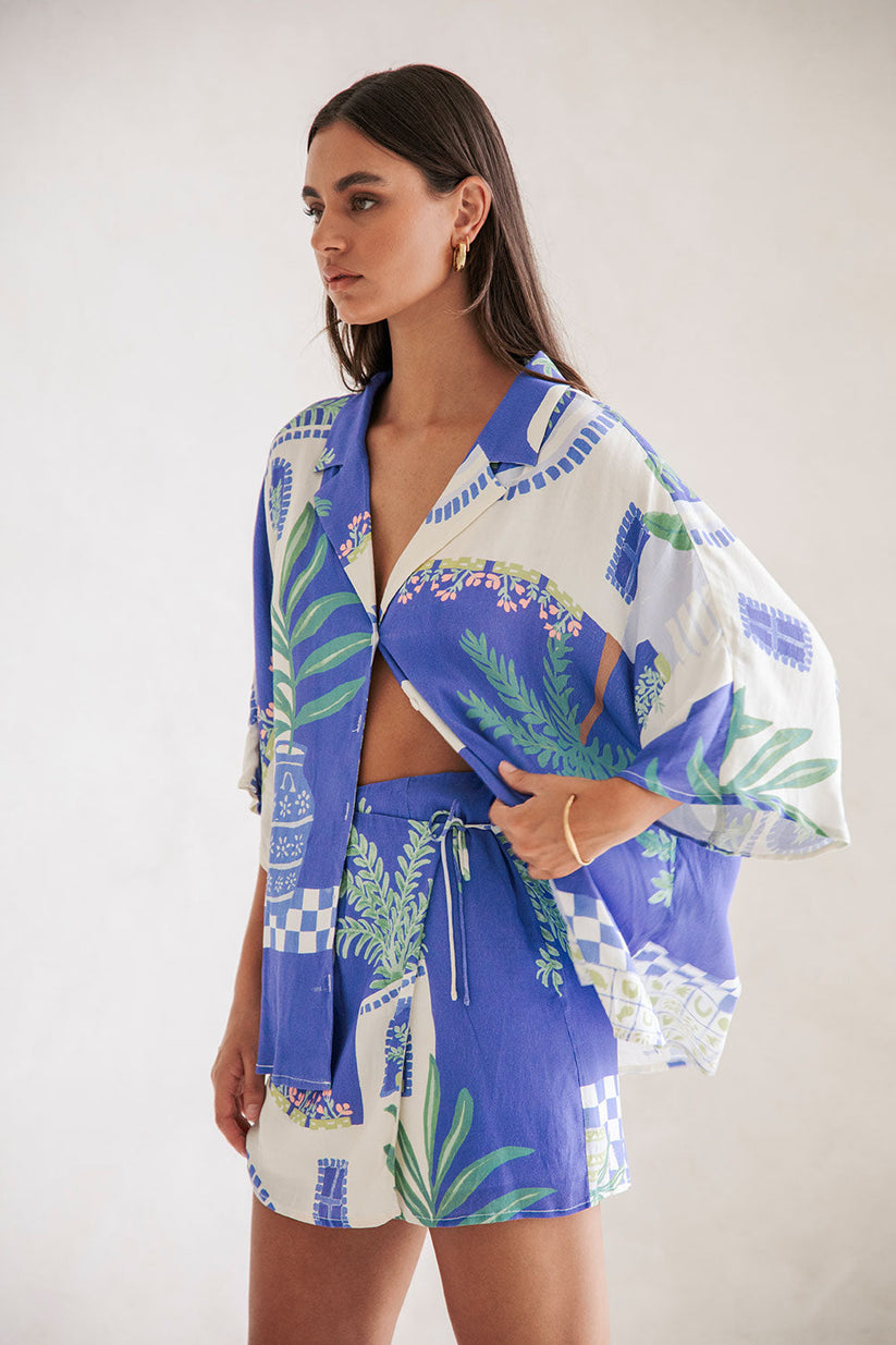 Portia - Zomerse Set Met Print