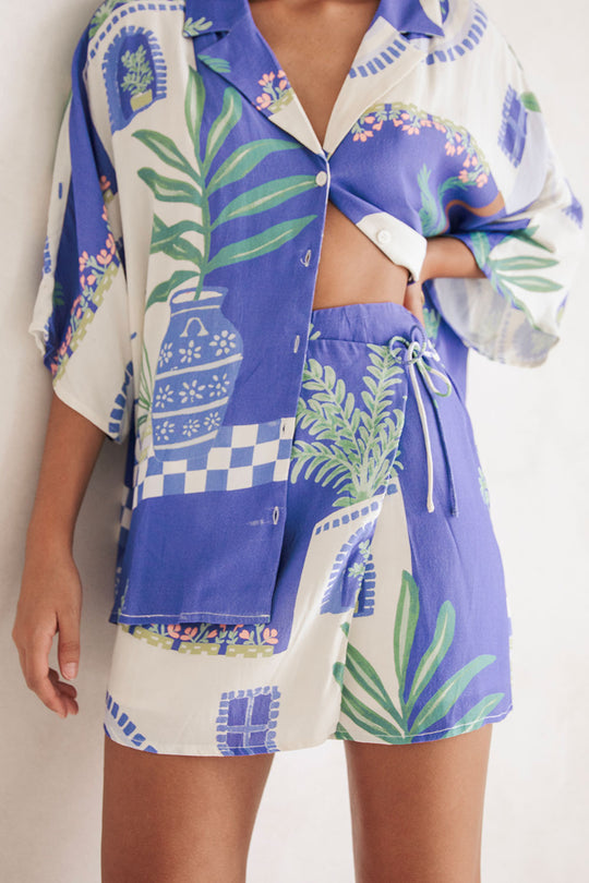 Portia - Zomerse Set Met Print