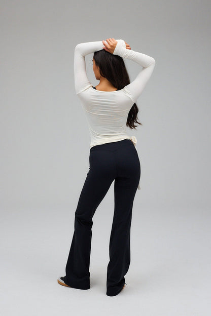 Wikkelblouse - Wit