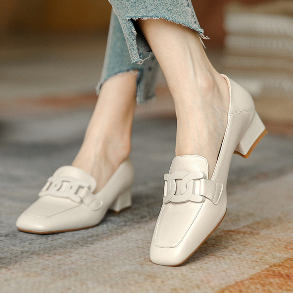 Quincy - Orthopädischer Slipper Aus Leder
