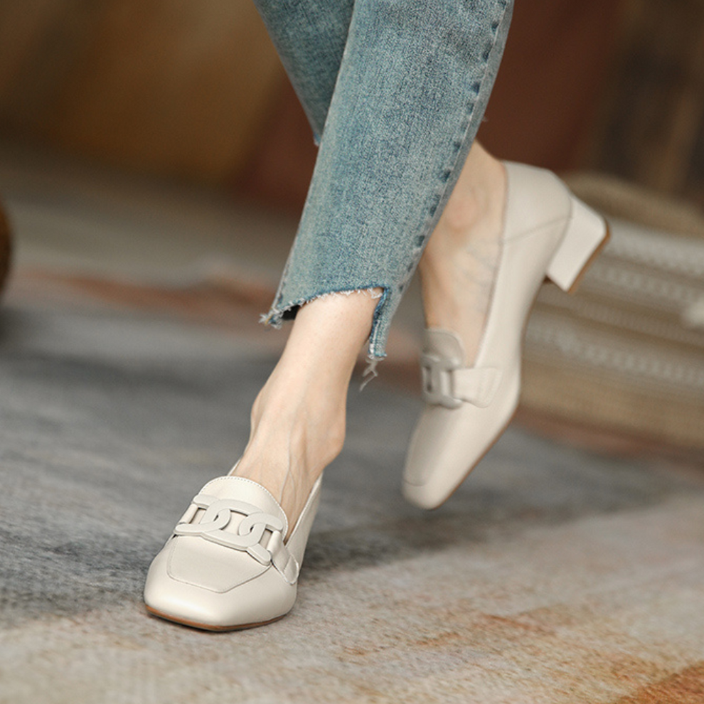 Quincy - Orthopädischer Slipper Aus Leder