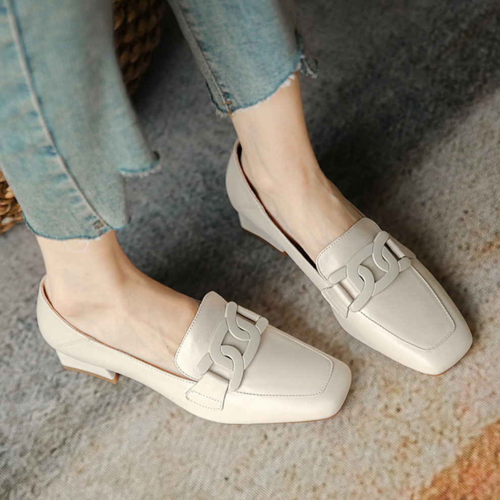 Quincy - Orthopädischer Slipper Aus Leder