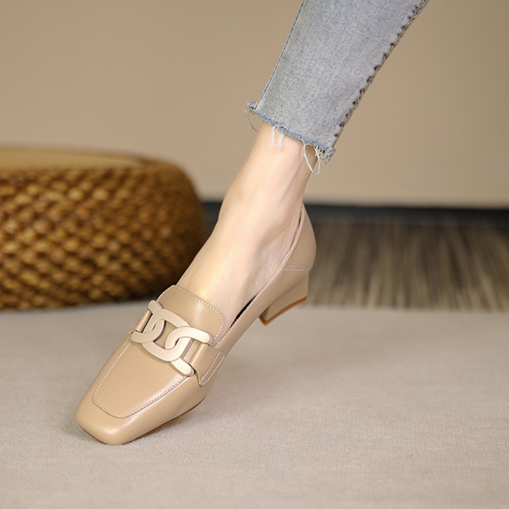 Quincy - Orthopädischer Slipper Aus Leder